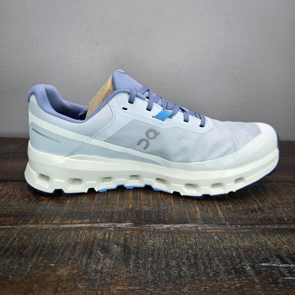 NEW ON Cloudvista 2 Waterproof Womens Size 8.5 Running Shoes Sneakers White Blue - Picture 8 of 12